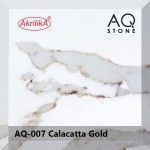 Akrilika коллекция AQ Stone - AQ-007 Calacatta Gold