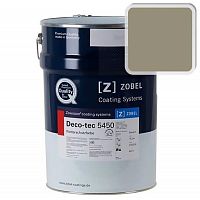 Краска для дерева ZOBEL Deco-tec 5450B RAL 7034 акриловая шелковисто-матовая