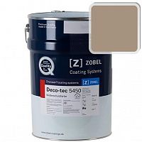 Краска для дерева ZOBEL Deco-tec 5450B RAL 1019 акриловая шелковисто-матовая