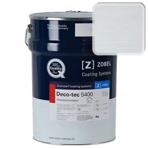 Лак фасадный ZOBEL Deco-tec 5400/5420, Larche Natur 3322 шелковисто-матовый фото 5