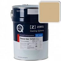 Краска для дерева ZOBEL Deco-tec 5450A RAL 1001 акриловая шелковисто-матовая