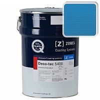 Лак фасадный ZOBEL Deco-tec 5400/5420, Blau 5.15 шелковисто-матовый