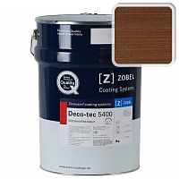 Лак фасадный ZOBEL Deco-tec 5400/5420, Braun 8.17 шелковисто-матовый