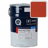 Лак фасадный ZOBEL Deco-tec 5400/5420, Rot 3.13 шелковисто-матовый