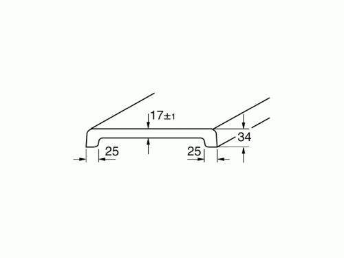 Подоконник Werzalit 167 Кремовый матовый фото 3