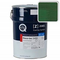 Лак фасадный ZOBEL Deco-tec 5400/5420, Grun 6.32 шелковисто-матовый