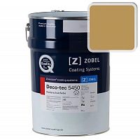 Краска для дерева ZOBEL Deco-tec 5450B RAL 1024 акриловая шелковисто-матовая