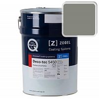 Краска для дерева ZOBEL Deco-tec 5450B RAL 7023 акриловая шелковисто-матовая