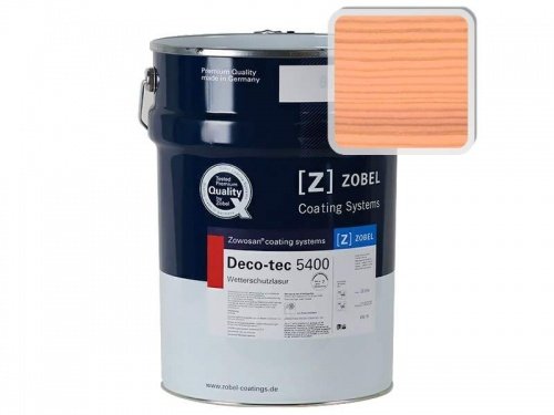 Лак фасадный ZOBEL Deco-tec 5400/5420 "Персик" шелковисто-матовый фото 3