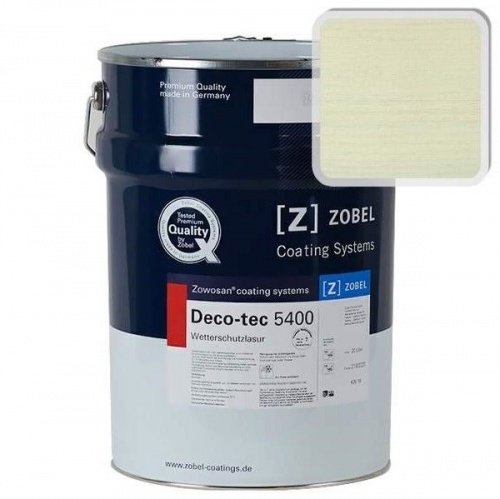 Лак фасадный ZOBEL Deco-tec 5400/5420, Grun 6.40 шелковисто-матовый фото 5